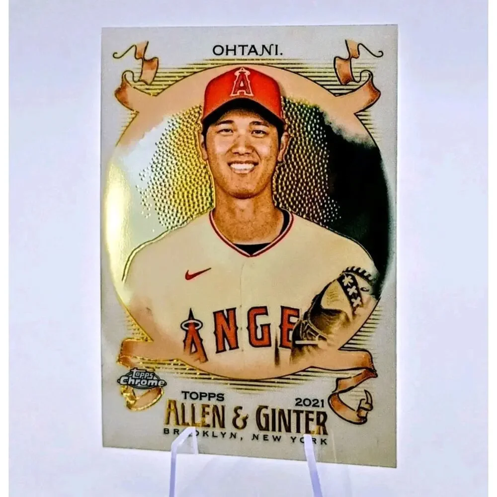 Shohei Ohtani #25 Topps Chrome Allen & Ginter 2021 Los Angeles Angels - Picture 1 of 9